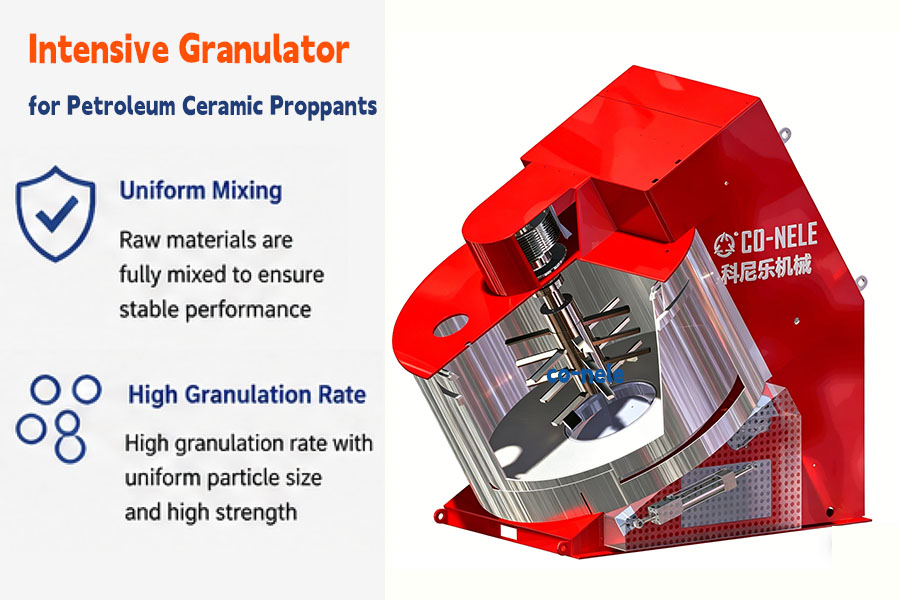 Intensive Granulator for Petroleum Ceramic Proppants